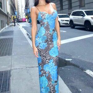 A new summer women's dress from Europe and America, featuring a streetwear style